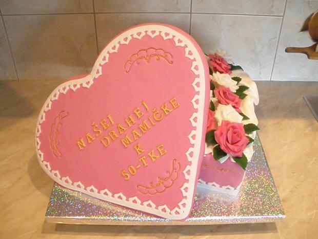 Na 50-tku, torta, Narodeninové torty Na 50-tku, torta, Narodeninové torty, Iveta Barlíková, 1