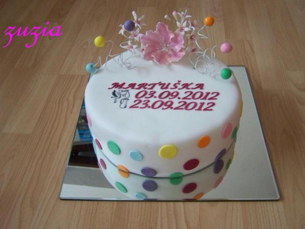 netradicna na krstiny, torta, Torty na krstiny, zuzia, 1