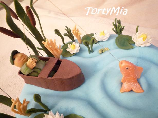 Rybárovi detail, torta, Narodeninové torty, TortyMia, 1