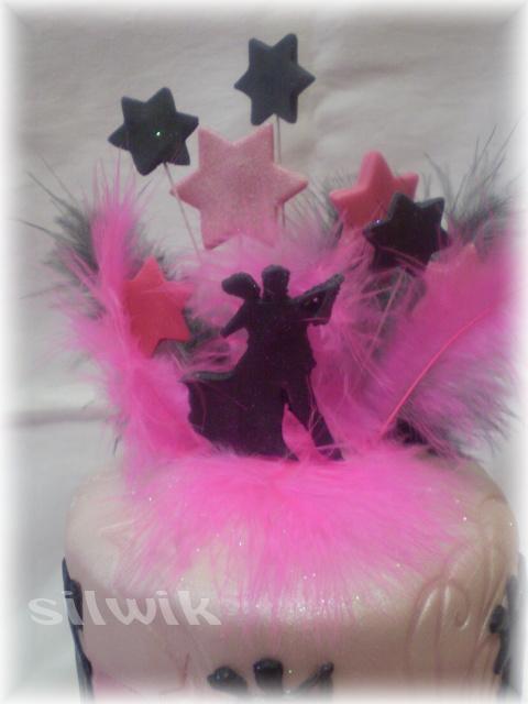 Plesová sezóna, torta, Ozdoby na torty, silwik, 1