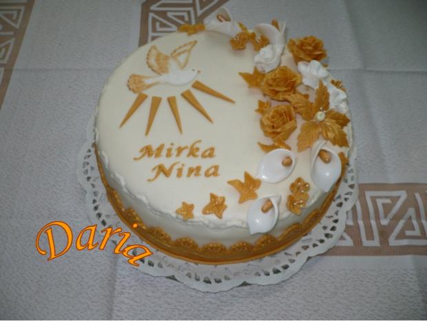 Birmovka, torta, Torty na cirkevné sviatky, Daria22, 1