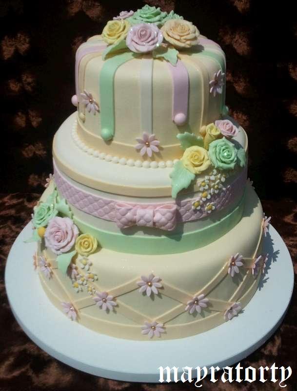 Svadobná - pastelka, torta, Svadobné torty Svadobná - pastelka, torta, Svadobné torty, mayra, 1
