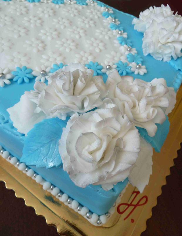 Na ples - 1.cena do tomboly - detail, torta, Netradičné torty, HenrietaB, 1