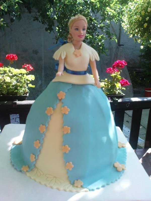 jednoduchá Barbie, torta, Torty pre dievčatá jednoduchá Barbie, torta, Torty pre dievčatá, GABIKA SZ., 1