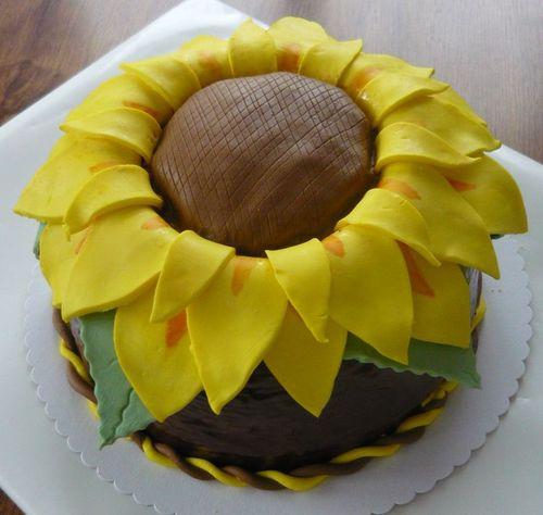 Slnečnica, torta Slnečnica, torta, zdenka z hôrky, 1