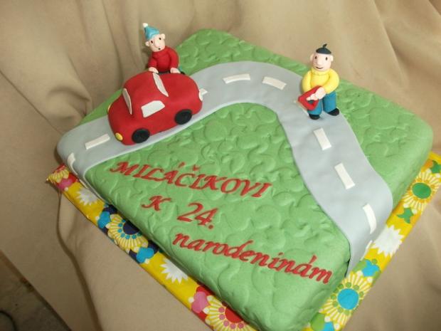 Pat a Mat, torta, Rozprávkové torty, Alenik, 1