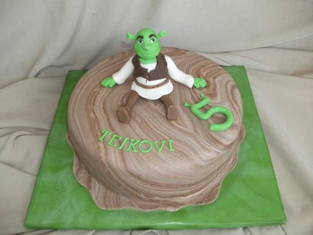 Shrek..moj prvy :-), torta, Ostané torty pre deti Shrek..moj prvy :-), torta, Ostané torty pre deti, Alenik, 1