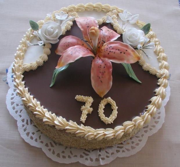 70-tka , torta, Narodeninové torty, Roman1, 1