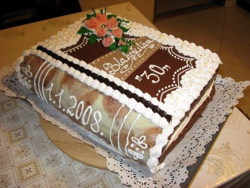 kniha, torta, Narodeninové torty, mariad, 1