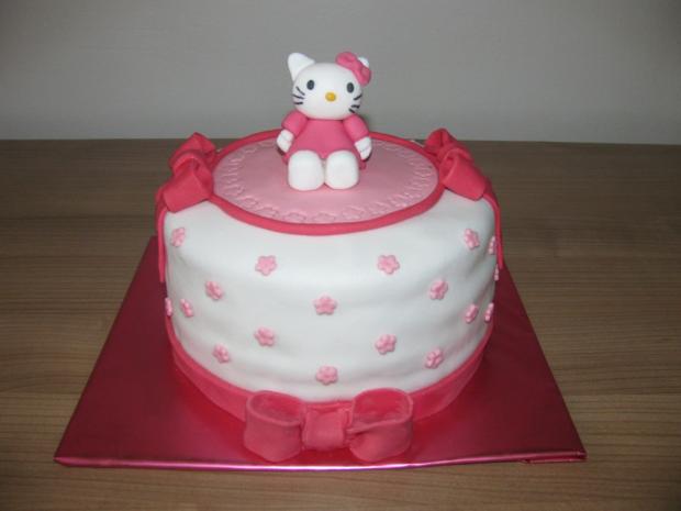 Banánová  Hello Kitty, torta, Rozprávkové torty, KatyM, 1