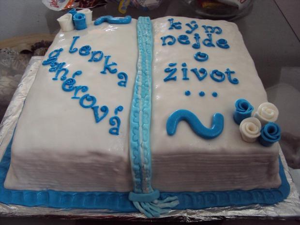 na autogramiádu - iný pohlad, torta, Netradičné torty, lenka2201, 1