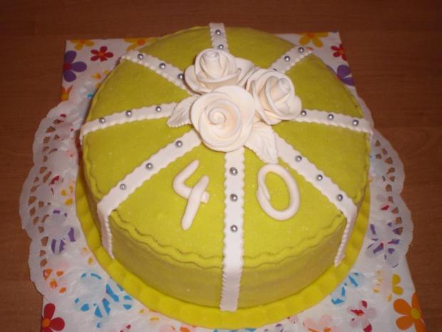 Narodeninová k 40-tke, torta, ivka34, 1