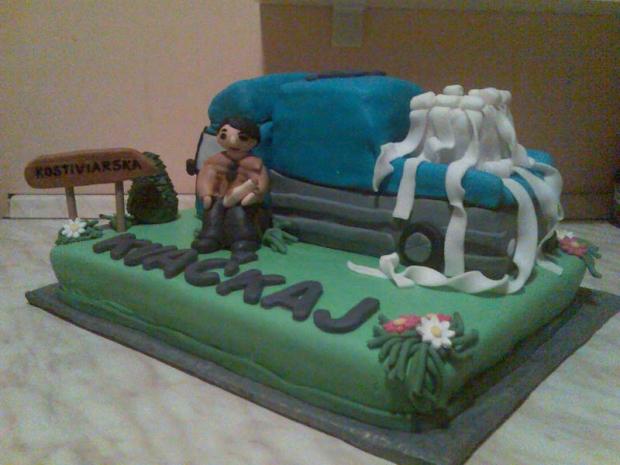 Rozvoz toaletného papiera, torta Rozvoz toaletného papiera, torta, alioska, 1