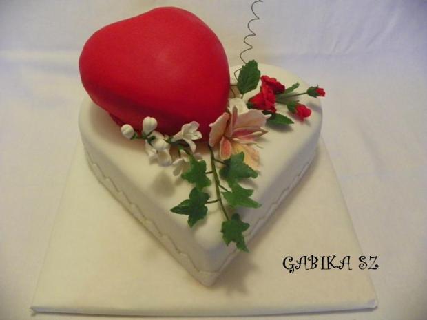 Narodeninové srdce, torta, Narodeninové torty Narodeninové srdce, torta, Narodeninové torty, GABIKA SZ., 1