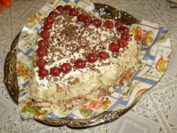 opité višne v čokoláde, torta, Helenka mamina, 1