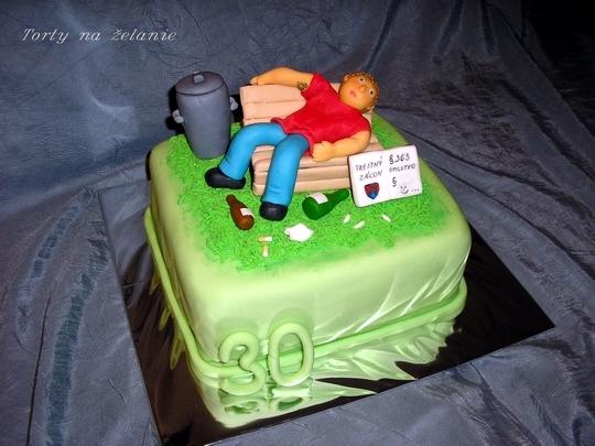 Pod vplyvom, torta, Narodeninové torty, Torty na zelanie, 1