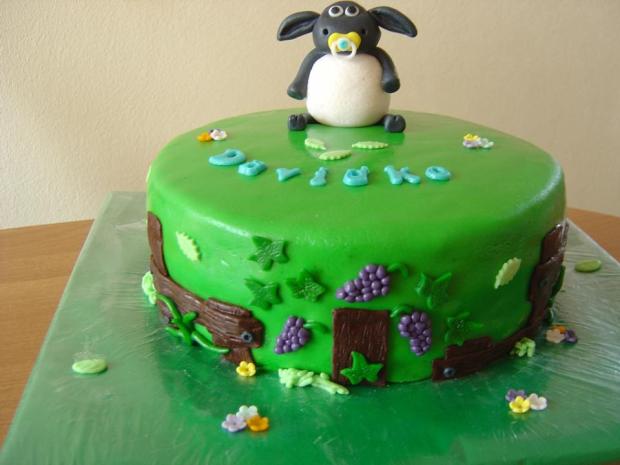 ovečka Timmy, torta, Rozprávkové torty, nelami, 1