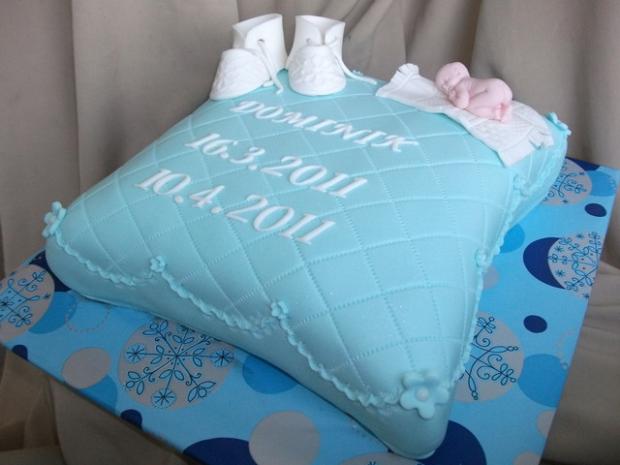 Krst vankusik:-), torta, Torty na krstiny Krst vankusik:-), torta, Torty na krstiny, Alenik, 1