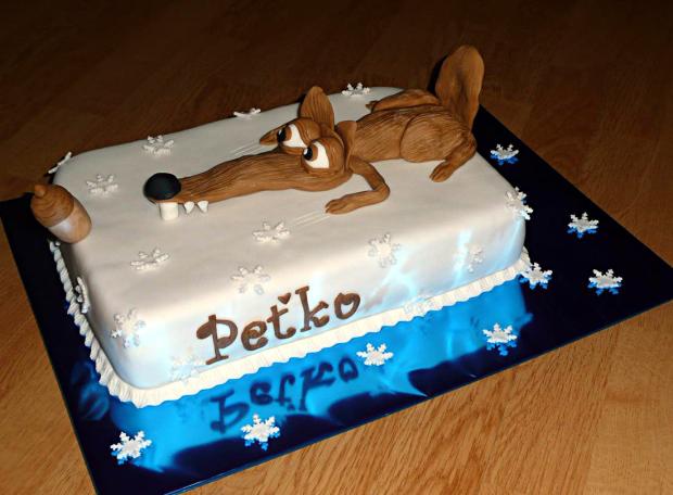 doba ľadová, torta, Rozprávkové torty doba ľadová, torta, Rozprávkové torty, ajka7, 1