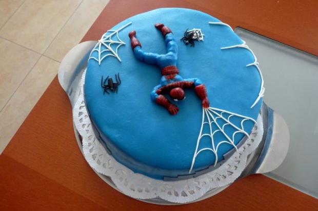 spiderman, torta, Rozprávkové torty, martazdar, 1