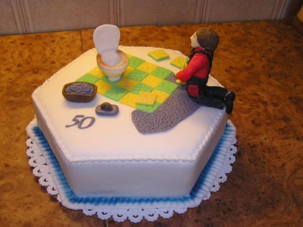 pre obkladača, torta, Narodeninové torty pre obkladača, torta, Narodeninové torty, Viera Mrvová, 1