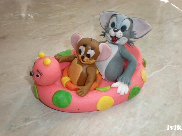 Tom a Jerry , torta, Rozprávkové torty Tom a Jerry , torta, Rozprávkové torty, ivik, 1