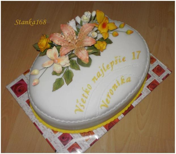 ... ku krásnym 17-nástinám, torta, Narodeninové torty ... ku krásnym 17-nástinám, torta, Narodeninové torty, Stanka168, 1