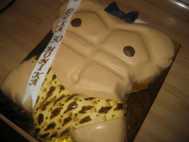 mužské torzo, torta, Torty pre dospelých *, evinaf, 1