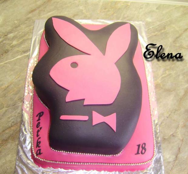 Playboy, torta, Narodeninové torty, Elena P., 1