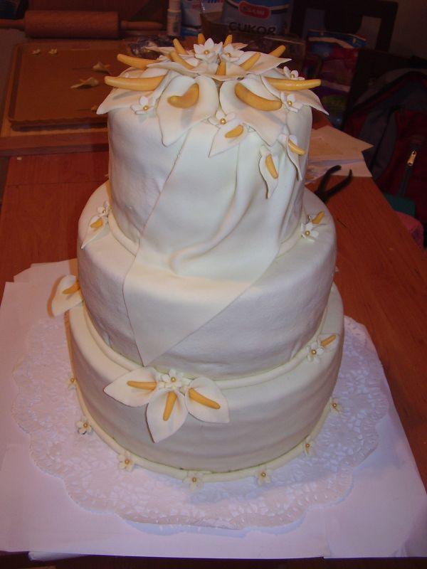 svadba-kaly, torta, Svadobné torty svadba-kaly, torta, Svadobné torty, tanka, 1