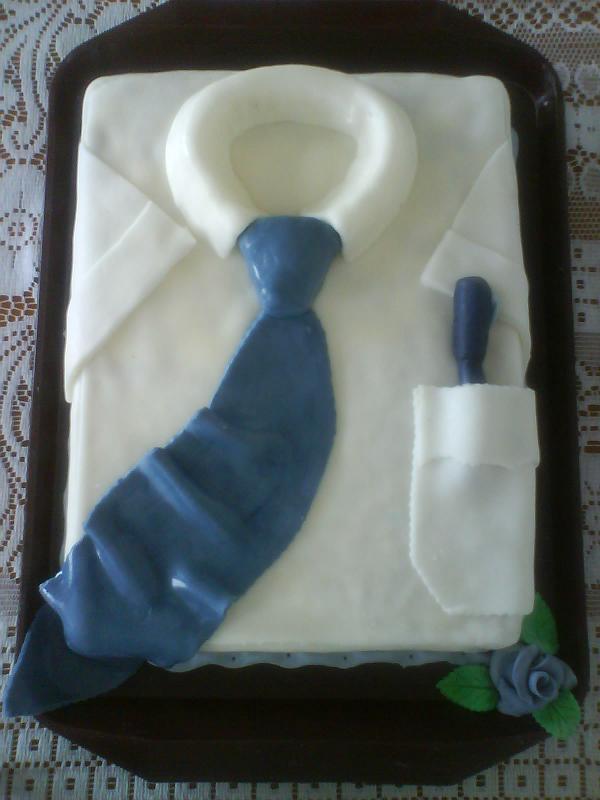 Košeľa, torta, Narodeninové torty Košeľa, torta, Narodeninové torty, mazda, 1