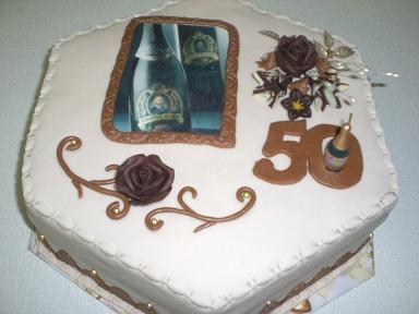 šesťhran2 na 50-tku, torta, Narodeninové torty šesťhran2 na 50-tku, torta, Narodeninové torty, Ivka29, 1
