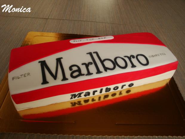 Cigarety, torta, Narodeninové torty, Monica, 1
