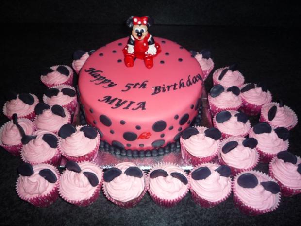 Minie Mouse, torta, Torty pre dievčatá, kami8, 1