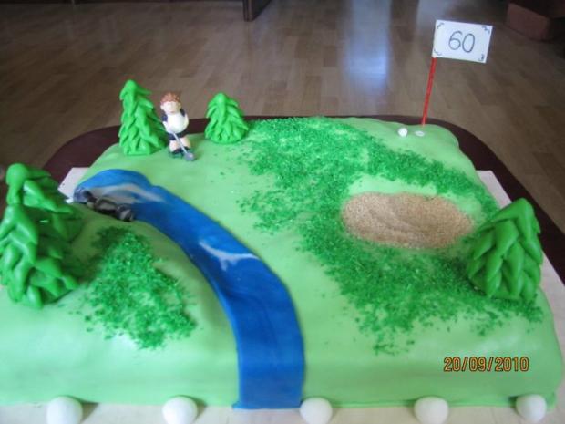 Golfistovi, torta, Športové torty, danda13, 1