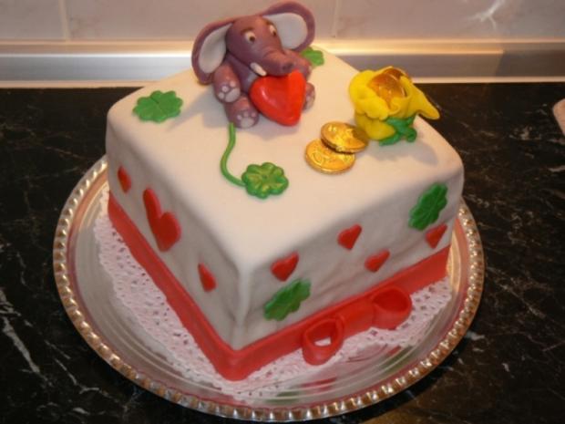 na meniny, torta, vrakat, 1