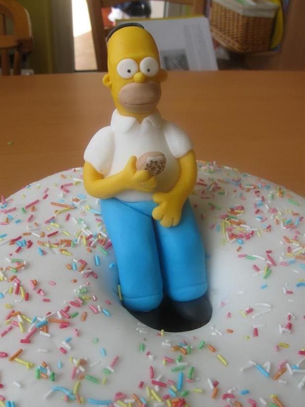 Homer Simpson, torta, Rozprávkové torty, majatu5, 1