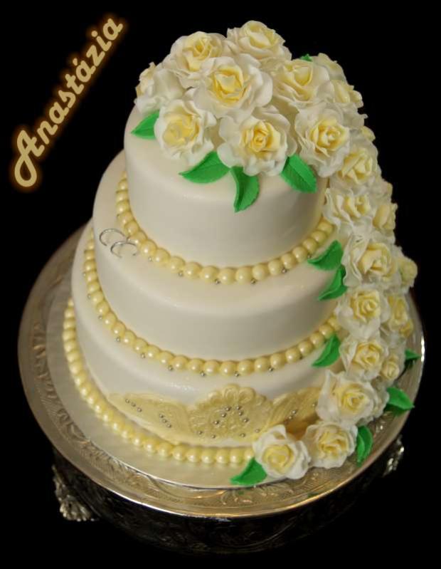 Svadobná, torta, Svadobné torty Svadobná, torta, Svadobné torty, Anastázia_R, 1