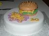 Burger na torte, torta, Netradičné torty, Ibolyka-Iby, 1