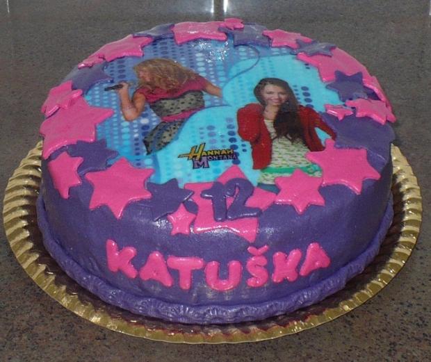 Hannah Montana, torta, Ostané torty pre deti, tortyjana, 1