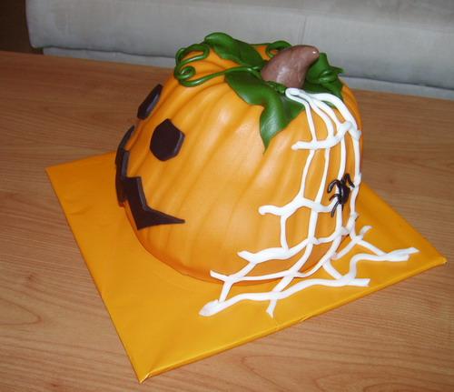 Tekvička - z boku, torta Tekvička - z boku, torta, zabinka, 1