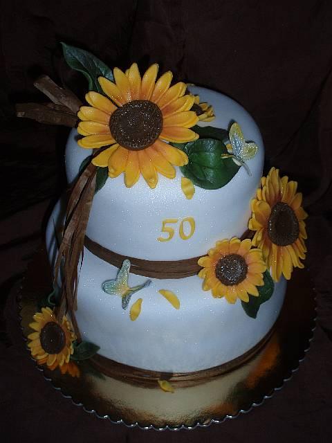 opäť slnečnice, torta, Narodeninové torty opäť slnečnice, torta, Narodeninové torty, LHOLLA, 1