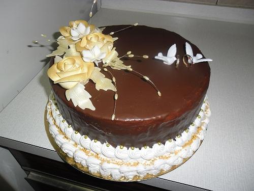 svadobná čokoládová, torta, Čokoládové torty svadobná čokoládová, torta, Čokoládové torty, Ivka29, 1