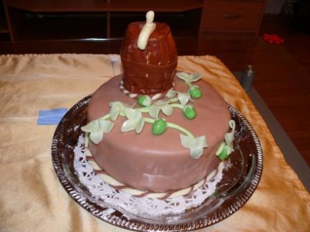 Soudek piva...:-), torta, Lenča Š., 1