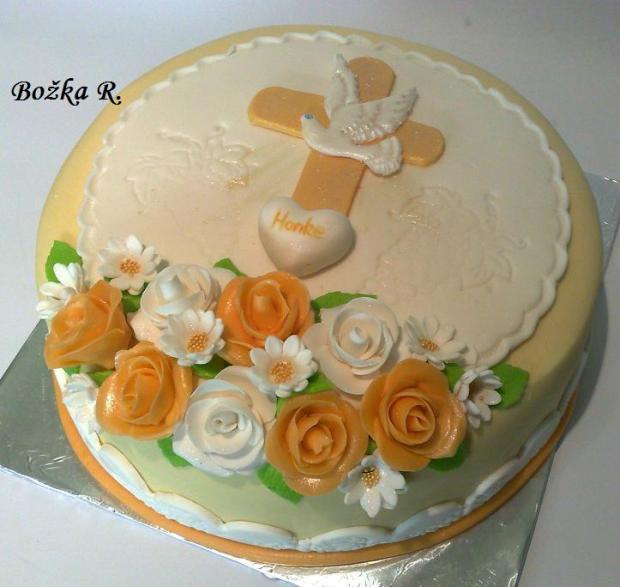na birmovku pre manželove krsňa, torta, Torty na cirkevné sviatky na birmovku pre manželove krsňa, torta, Torty na cirkevné sviatky, Božka R., 1