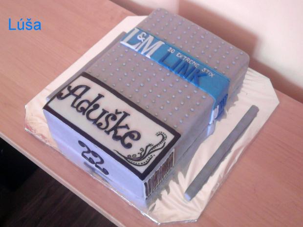 na želanie-LM cigarety, torta, Netradičné torty na želanie-LM cigarety, torta, Netradičné torty, Lúša, 1