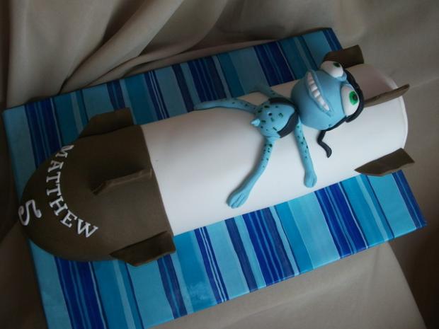 Crazy frog..., torta, Ostané torty pre deti, Alenik, 1