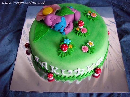 Šmolko, torta, Torty na krstiny Šmolko, torta, Torty na krstiny, Torty na zelanie, 1