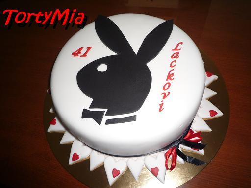 Playboy, torta, Narodeninové torty, TortyMia, 1