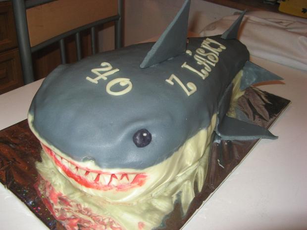 žralok 2, torta, Netradičné torty žralok 2, torta, Netradičné torty, katuska8057, 1